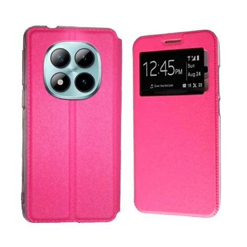 Funda Xiaomi Redmi Note 15 5G (6.77) Rosa Libro Ventana