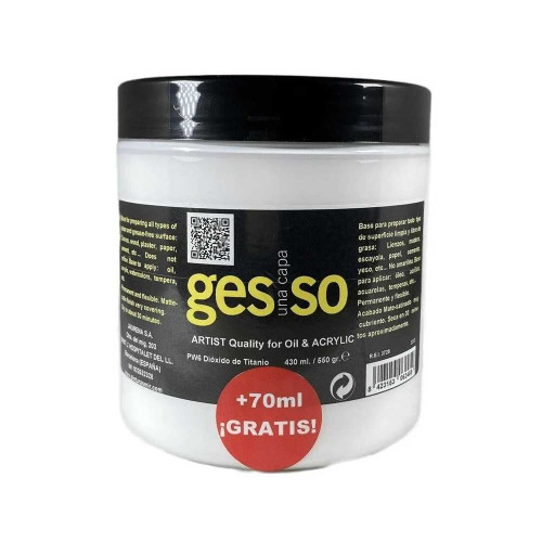 Gesso una capa 550 gr.