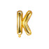 Globo foil letra K dorado