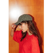 Gorra motivo leopardo