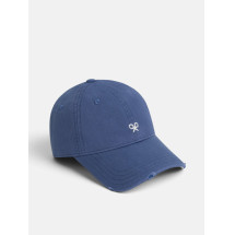 Gorra raquetas bordadas azul marino