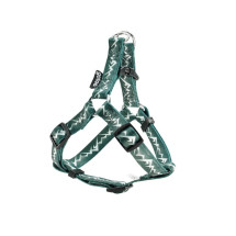 Gotoo Arnés estampado verde para perros