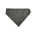 Gotoo Set Bandana y Pajarita espiga gris para perros