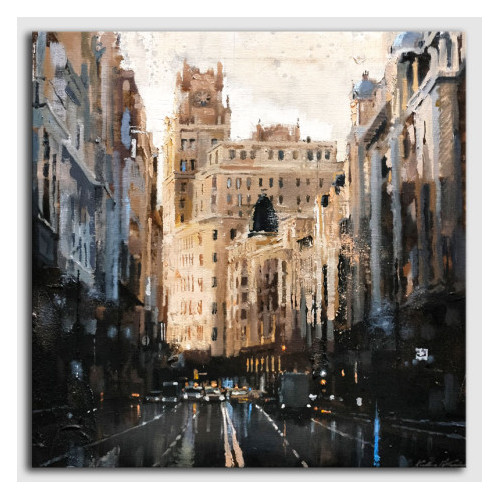 Gran V&iacute;a - Madrid - Paisaje urbano