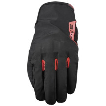 GUANTES FIVE RANGER WP NEGRO ROJO