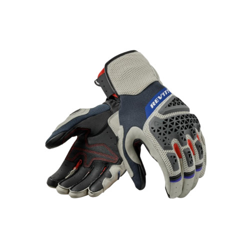 GUANTES REVIT SAND 5 PLATA ROJO