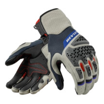 GUANTES REVIT SAND 5 PLATA ROJO