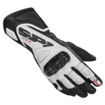 GUANTES SPIDI STR-6 LADY NEGRO BLANCO
