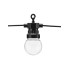 Guirnalda luminosa tipo verbena LED negra 5 m