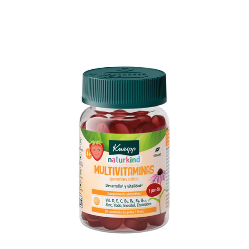 Gummies Ni&ntilde;os Multivitaminas &middot; Kneipp &middot; 30 gominolas