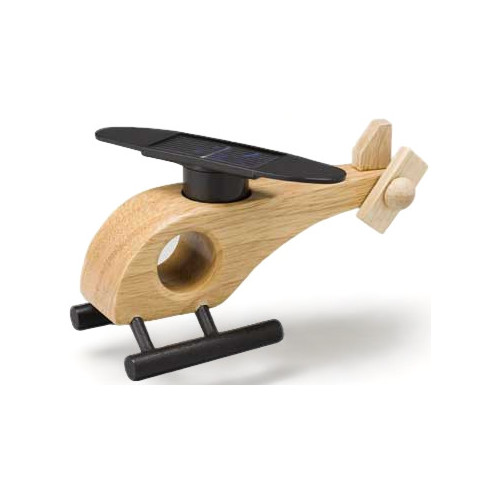 Helicoptero Solar de Madera