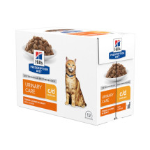 Hill's Prescription Diet Urinary Care c/d Pollo sobre para g...