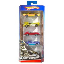 Hot Wheels Pack 5 Vehiculos