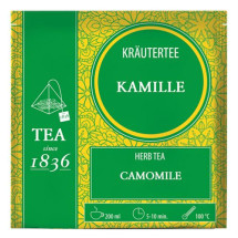 Infusión de Manzanilla piramidal, Caja de 50 Píramides en Bo...