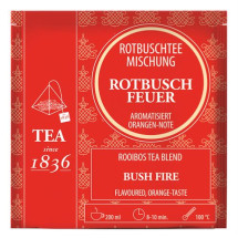 Infusi&oacute;n Rooibos sabor naranja, Caja de 50 P&iacute;ramides en Bolsas