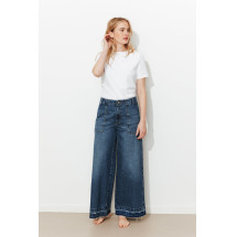 Jean extra-ancho efecto lavado