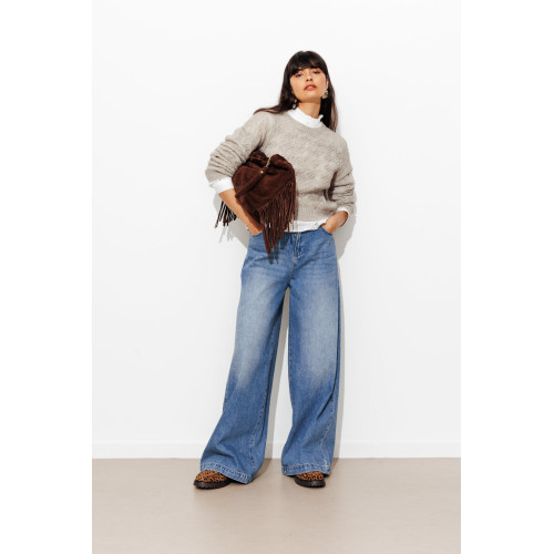 Jersey corto con brillo