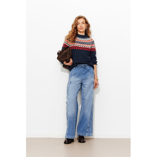 Jersey jacquard escandinavo
