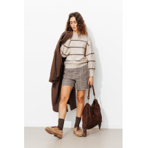 Jersey mullido de rayas