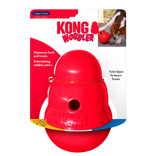 Juguete Kong Wobbler Dispensador para Perros Grandes