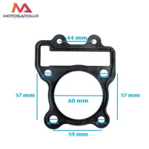 Junta culata 60mm 150cc/160cc YX pit bike