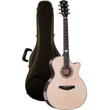 KEPMA G1EGA N SOLID TOP GUITARRA ELECTROACUSTICA GRAN AUDITO...
