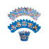 Kit de 6 decoraciones para cupcakes con toppers de la Patrulla Canina&trade;