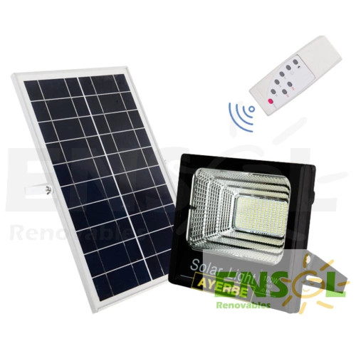 Kit Foco Solar 100W con mando