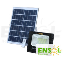 Kit Foco Solar 60W sensor movimiento y mando