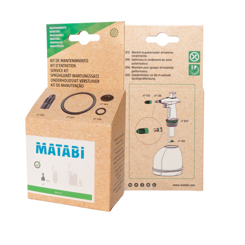 Kit mantenimiento Matabi Berry 1.5 para pulverizador PP 1,5L