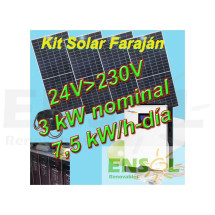 Kit Solar Faraján 7,5kw dia