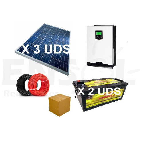 Kit Solar Montejaque con 855W solar