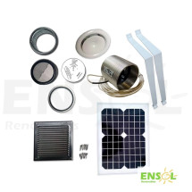 Kit Solar de Ventilaci&oacute;n Solarventi 3,4W con placa solar de 10W
