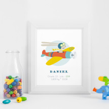 Lámina personalizada Aviador