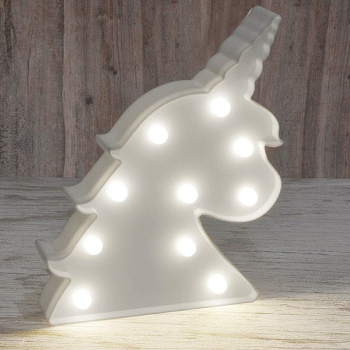L&aacute;mpara cabeza Unicornio
