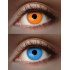 Lentillas d&uacute;o naranja y azul 1 mes adulto