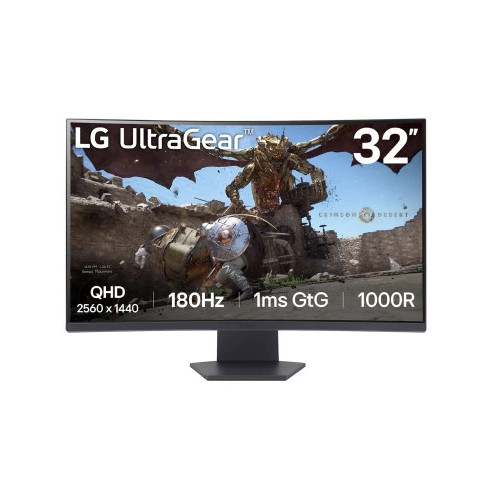 LG 32GS60QC-B MONITOR 31.5" Quad HD 180 Hz