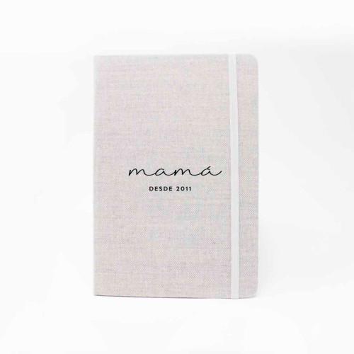 Libreta personalizada fecha