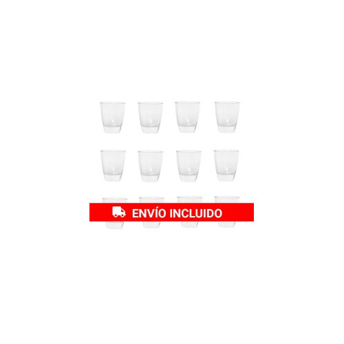 Lote 12 Vasos chupito galaxy 4,9 cl