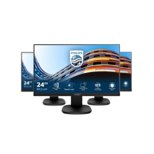 Lote 3 unidades Monitor Philips 243S7E de 24" con Altavoces / HDMI / VGA / DP