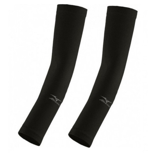 Manguitos Mizuno Woman Negros