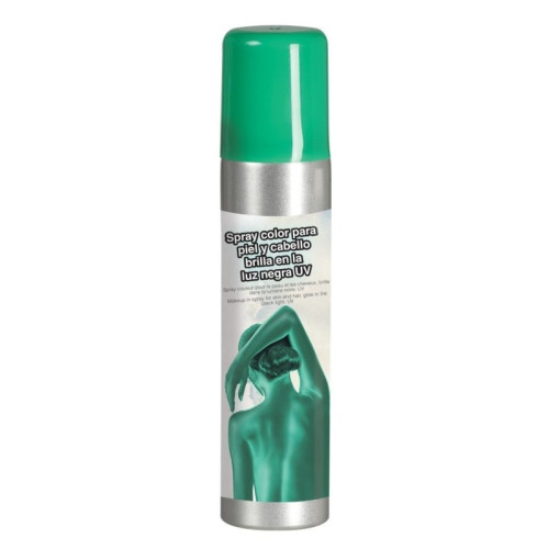 Maquillaje Spray de Cuerpo Color Verde