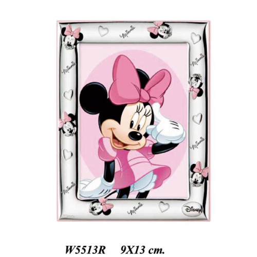 Marco de plata infantil Disney Minnie 9x13