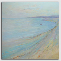 Marina al óleo de Miquel Solís