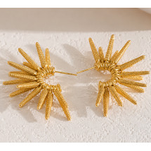 Maxi punk earrings