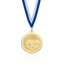 MEDALLA EN RELIEVE ∅50MM NATACIÓN