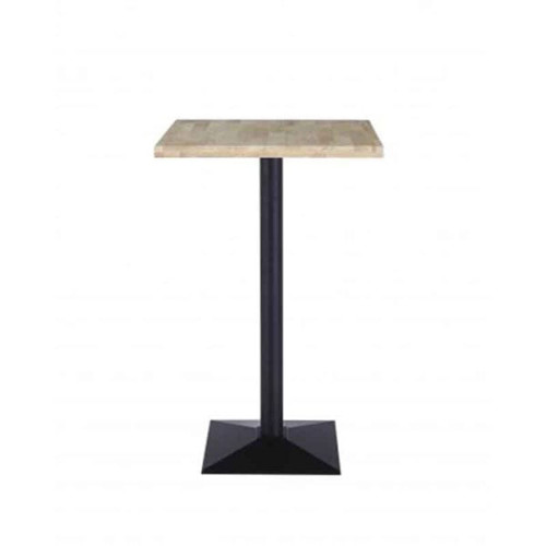 Mesa alta Moss roble Nordish/negro 110x60x60 cm