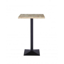 Mesa alta Moss roble Nordish/negro 110x60x60 cm