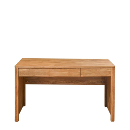 Mesa escritorio de madera maciza de roble Elsa | NordicStory
