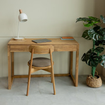 Mesa escritorio, tocador de madera maciza de roble Denmark |...